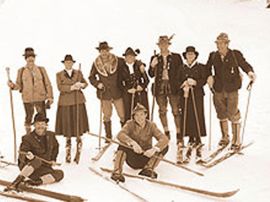 the beginnings of skiing