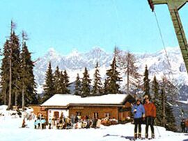 the Eiskarhütte in the beginning