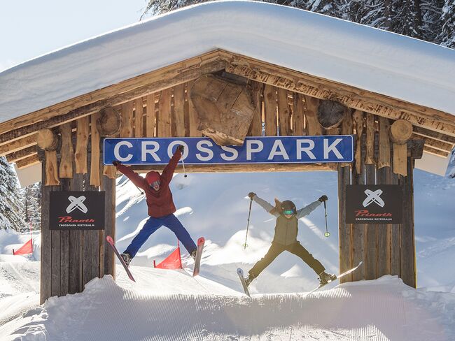 Crosspark auf der Reiteralm