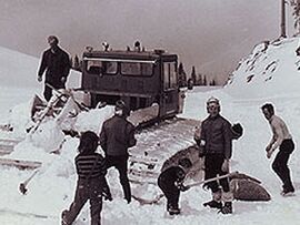 Slope preparation back then